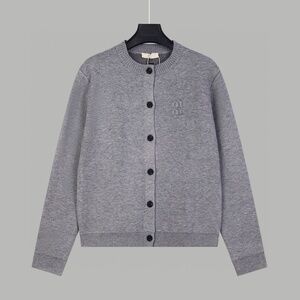 Miu Miu Grey Knitted Sweater L